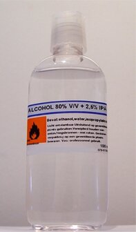 1 x Desinfectie Spray Alcohol 80% (100ml)
