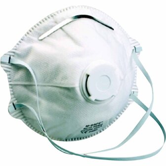 2 x M-Safe Mondmasker 6210 , FFP2 met uitademventiel 