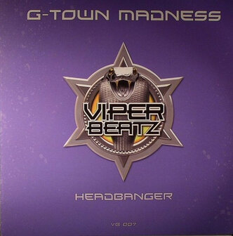 G-Town Madness - Headbanger (repress black sleeve) (12&quot;)