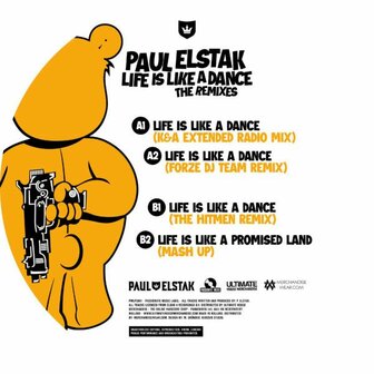 PAUL ELSTAK - LIFE IS LIKE A DANCE REMXIES (PIC.DISC)