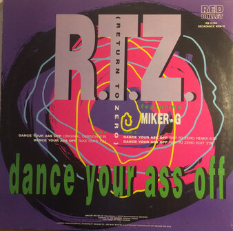 R.T.Z. - DANCE YOUR ASS OFF (12&quot;)