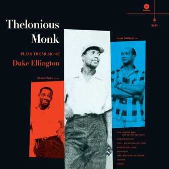 THELONIOUS MONK - PLAYS THE MUSIC OF DUKE ELLINGTON (LP)