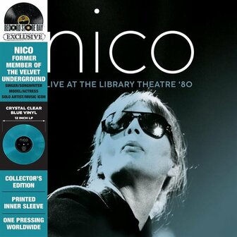 NICO - LIVE AT THE LIBRARY THEATRE &#039;80 (LP)
