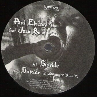 PAUL ELSTAK &amp; JAVI BOSS - SUICIDE (12&quot;) 