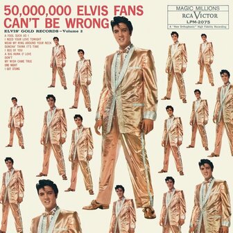 ELVIS PRESLEY - 50.000.000 ELVIS FANS CAN&#039;T BE WRONG (LP)