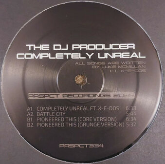 THE DJ PRODUCER - COMPLETELY UNREAL (12")