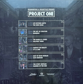 HEADHUNTERZ &amp; WILDSTYLEZ - PROJECT ONE, ORIGIN SERIES BOX (6LP)