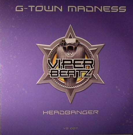 G-Town Madness - Headbanger (repress black sleeve) (12")