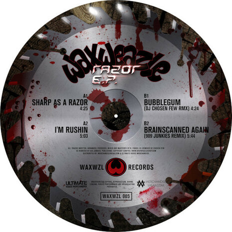 WAXWEAZLE - RAZOR EP (12"/PICTURE DISC)