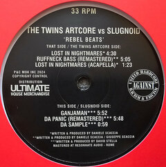 TWINS ARTCORE VS SLUGNOID - REBEL BEATS (12")