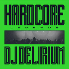 DJ DELIRIUM - HARDCORE LEGENDS (12") GREEN)