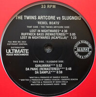TWINS ARTCORE VS SLUGNOID - REBEL BEATS (12")